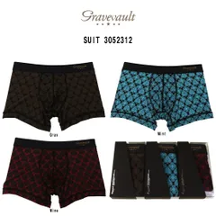 (SALE)gravevault(グレイブボールト)ショート ボクサーパンツ メンズ 下着  SUIT 3052312のサムネイル