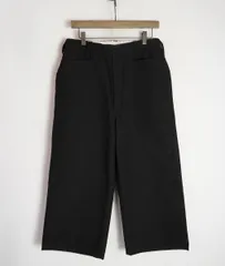 美品24AW COOTIE PRODUCTIONS クーティ T/C Weather T/Q Cut Work Easy Trousers クロップド ワイド パンツ サイズS CTE-24A123 黒 4022Q♪のサムネイル