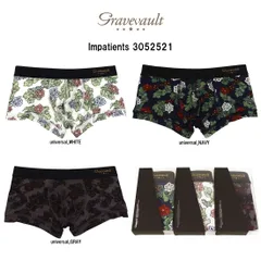 (SALE)gravevault(グレイブボールト)ボクサーパンツ ローライズ 前閉じ ナイロン 日本製 ラグジュアリー ギフト メンズ 男性用 下着 Impatients 3052521のサムネイル