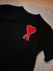 emmi / エミトップス デザインスリーブTシャツ ブラック - メルカリ