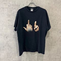 00s FUCK FINGER プリントTシャツ 2XL DELTA 指差し - メルカリ