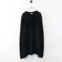 大きいサイズ エウルキューブ eur3 シャギーニット プルオーバー ｜ネイビー トップス 【2400015035956】のサムネイル