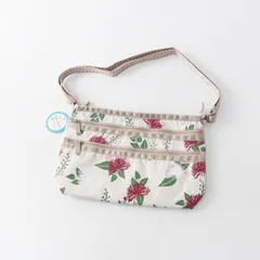 Archive 未使用 保管品 那覇空港限定 レスポートサック LeSportsac サガリバナ ベージュ┃クロスボディ ポーチ【2400015020280】のサムネイル