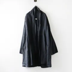 人気アイテム ハウス HUIS シャトルリネンロングカーディガン 701 FREE チャコールグレー┃ハオリ 羽織 麻素材 ワイド【2400015029900】のサムネイル