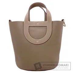 HERMES エルメス インザループ23 エトープ シルバー金具 ハンドバッグ トリヨン レディース [中古]のサムネイル