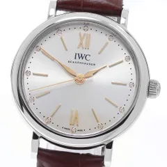 IWC IWC SCHAFFHAUSEN IW357403 ポートフィノ オートマティック 34 12Pダイヤ 自動巻き レディース 保証書付き_962082のサムネイル