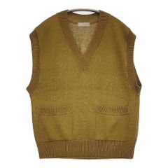 マーガレットハウエル【23SS】美品 リネンコットン シルクベスト