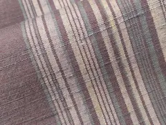 平和屋着物■上質な紬　間道　正絹　逸品　CABI7725evのサムネイル