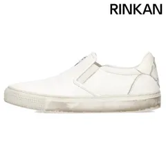 クロムハーツ  SLIP ON BLK CALF/スリッポン CHプラスレザーパッチダガー付レザースニーカー メンズ 40のサムネイル