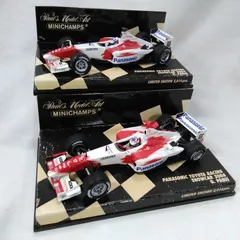 PMAミニチャンプス 1/43ミニカー Panasonic TOYOTA RACING SHOWCAR 2004 O.PANIS 2台まとめて ホビー F1 小さなパーツ欠品あり 現状 中古 Z212のサムネイル