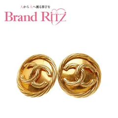 中古 シャネル ココマーク ヴィンテージ イヤリング ゴールド メッキ レディース CHANEL 【送料無料】【三田店】のサムネイル