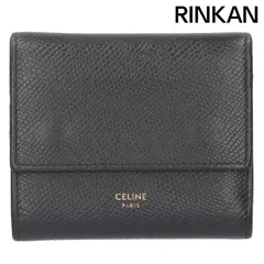 セリーヌ  SMALL TRIFOLD WALLET 三つ折りレザー財布 メンズのサムネイル