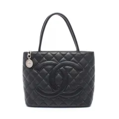 シャネル CHANEL トートバッグ 復刻トート A01804 ブラック カーフ（牛革） 復刻トート レディース Used Aのサムネイル