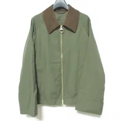 美品 Spick & Span スピックアンドスパン バブアー別注 CATLIN Modify ジップブルゾン 251LCAS084 サイズ10 オリーブ レディース 古着 中古 USEDのサムネイル