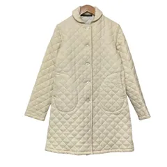 良品 MACKINTOSH マッキントッシュ ウールキルティング ジャケット サイズ34 アイボリー レディース 古着 中古 USEDのサムネイル