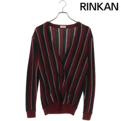 サンローランパリ  16AW  434848 Y1PX1 ラメストライプカーディガン メンズ XSのサムネイル