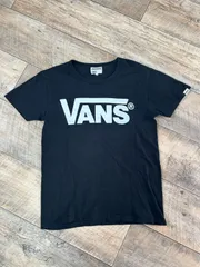 VANS　半袖　Tシャツ　ロゴプリント　ブラック　Mサイズのサムネイル