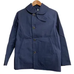 良品 ORCIVAL オーシバル コットンコート サイズ1 ネイビー レディース 古着 中古 USEDのサムネイル
