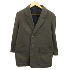 ラウンジリザード LOUNGE LIZARD ステンカラーコート ウール 1 紺