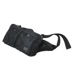 美品 PORTER ポーター タンカー ウエストバック ボディバッグ ブラック メンズ レディース 古着 中古 USED