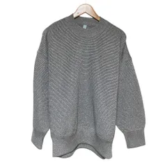 美品 CFCL シーエフシーエル STRATUM METAL PULLOVER ニットセーター CF007KN146 サイズ5 シルバーカラー レディース 古着 中古 USEDのサムネイル