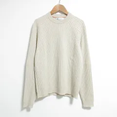 美品 BRUNELLO CUCINELLI ブルネロクチネリ カシミヤ100％ ニットセーター 50サイズ ベージュ メンズ 古着 中古 USEDのサムネイル