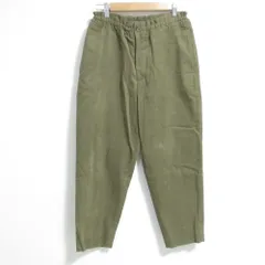 良品 COMME des GARCONS HOMME DEUX コムデギャルソンオムドゥ コーデュロイ イージーテーパードパンツ XSサイズ カーキ メンズ 古着 中古 USEDのサムネイル
