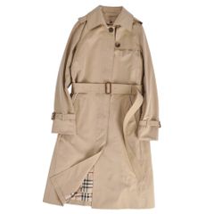 BURBERRY ベージュ コート 54 トレンチ ステンカラー ノバチェック