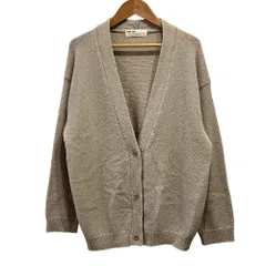 美品 evam eva エヴァムエヴァ wool lily cardigan ウールリリーカーディガン E241K006 ベージュ レディース 古着 中古 USEDのサムネイル