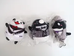 【未開封】/3点セット/テイコウペンギン ペンギン/シャチ/パンダ ぬいぐるみマスコット 3周年のサムネイル