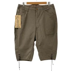 未使用 FREEWHEELERS フリーホイーラーズ 1910-1920s OUTDOOR STYLE 3/4 LENGTH TROUSERS クロップドパンツ サイズ36 ベージュ系 メンズ 古着 中古 USEDのサムネイル