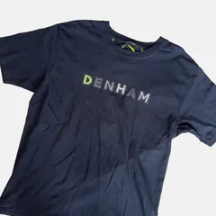 DENHAM デンハム ロゴ 半袖 Tシャツ サイズXL ブラックのサムネイル