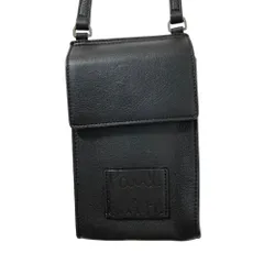 良品 Paul Smith ポールスミス スラウチーレザー ミニショルダーバッグ ポーチ ポシェット ブラック メンズ レディース 古着 中古 USEDのサムネイル