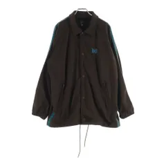 Needles (ニードルス) 18AW Side Line Coach Jacket DI182 サイドライン フロントパピヨン刺繍 コーチジャケット ブラウンのサムネイル
