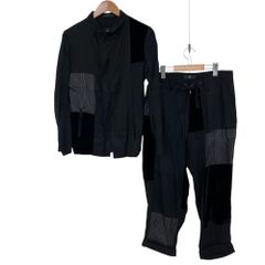 美品 Y's ワイズ ヨウジヤマモト チェック ウール サルエルパンツ