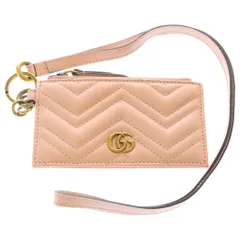 GUCCI (グッチ) GGマーモント コインケース カードケース パスケース 546582 ピンクのサムネイル