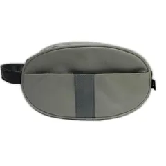 中古 ヒールクリーク HEAL CREEK カートバッグ グレー ラウンドポーチ クラッチバッグのサムネイル