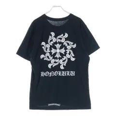 CHROME HEARTS (クロムハーツ) Honolulu Horseshoe SS Tee ホノルル限定 ホースシュー バック CHプラス クルーネック半袖Tシャツカットソー ブラックのサムネイル