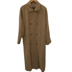 ♪♪JURGEN LEHL ヨーガンレール レディース 薄手 ロングコート SIZE M カーキのサムネイル