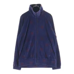 Needles (ニードルス) 22AW C/PE Papillon Velour Track Jacket パピヨン ベロア トラックジャケット パープル/ボルドー LQ237のサムネイル
