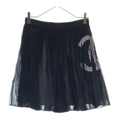 CHANEL (シャネル) ココマークデザインプリーツミニスカート P73180V62747 ブラック レディースのサムネイル