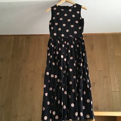 美品 RED VALENTINO レッドヴァレンティノ ドット 水玉 シルク