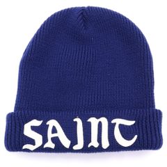 C*2様 SAINT M××××××ネイビー ニット帽 フリーサイズ C*2様 SAINT M××××××ネイビー ニット帽 フリーサイズ - メルカリ
