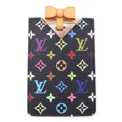 LOUIS VUITTON (ルイヴィトン) モノグラム マルチカラー エテュイ ロワール ミラー ブラック PVC M92650のサムネイル