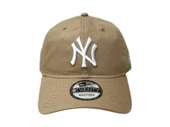 NEWERA (ニューエラ) ニューヨーク・ヤンキース 9TWENTY CAP ベースボールキャップ 60471468 F キャメル×ホワイト ウィメンズ/036
