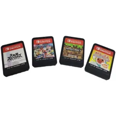 4本セット Nintendo 任天堂 スイッチ マインクラフト×太鼓の達人×マリオカートデラックス８×大乱闘スマッシュブラザーズ ゲームソフト 【中古】 42605K361364のサムネイル