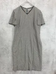Aquascutum アクアスキュータム 日本製 ワンピース size3S/総柄 ■■ レディース