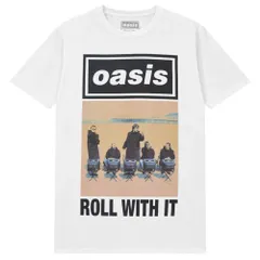 OASIS オアシス Roll With It Single Cover Tシャツのサムネイル
