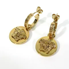 【三重本店】 中古 VERSACE | ヴェルサーチ メデューサ グレカ サークル ピアス カラー：ゴールド系 【135】のサムネイル
