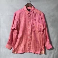 CC KANSAI シーシーカンサイ 山本寛斎 90's archive 玉虫色 光沢 レーヨンナイロン オーバー シャツ size.2 (M) ピンク カンサイマン 希少のサムネイル